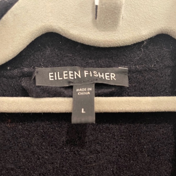 Eileen Fisher Boiled Wool Jacket Large - Picture 6 of 6
